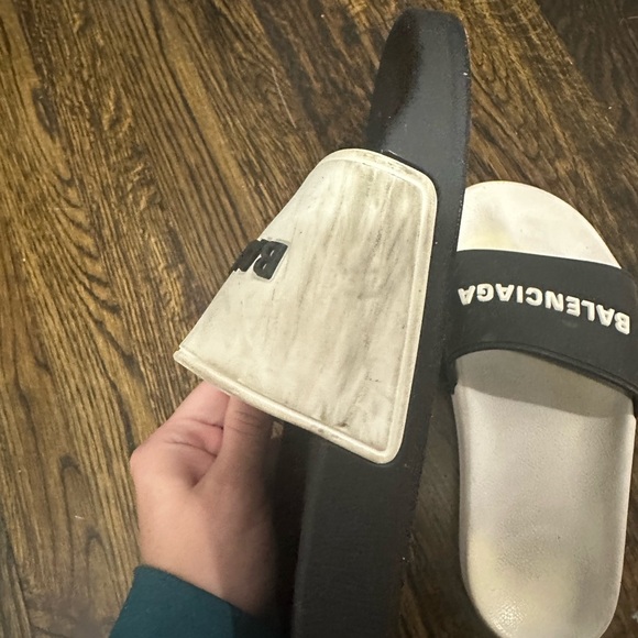 Balenciaga pool slides size women’s 7.5 - Picture 3 of 5
